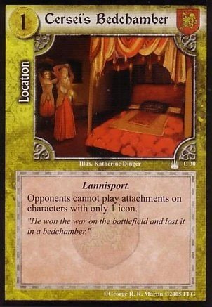 Cerseis Bedchamber